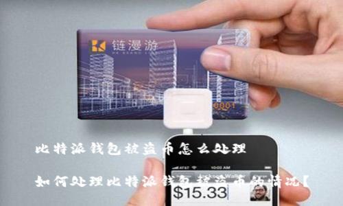 比特派钱包被盗币怎么处理

如何处理比特派钱包被盗币的情况？